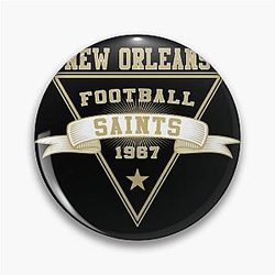 Art New Orleans Saints Pin