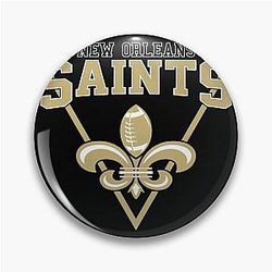 Art New Orleans Saints Pin