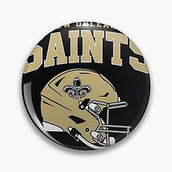 Art New Orleans Saints Pin