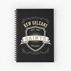 New Orleans Saints Spiral Notebook