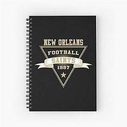New Orleans Saints Spiral Notebook