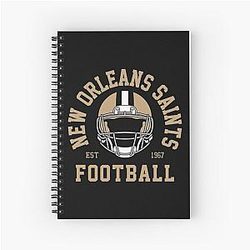 Art for New Orleans Saints Spiral Notebook