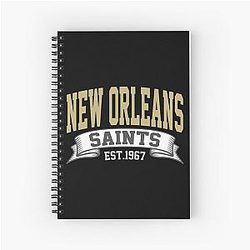 New Orleans Saints Spiral Notebook
