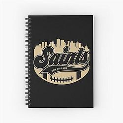 New Orleans Saints Spiral Notebook