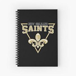 Art New Orleans Saints Notebook