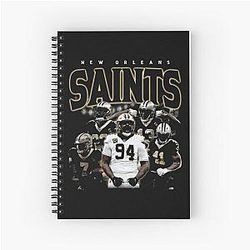 Art for New Orleans Saints Notebook