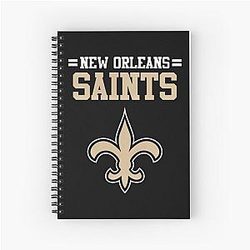 Art New Orleans Saints Notebook