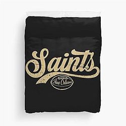 Art New Orleans Saints Duvet Cover
