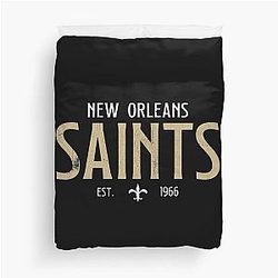 Art New Orleans Saints Duvet Cover