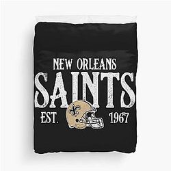 Art New Orleans Saints Duvet Cover
