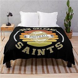 Art New Orleans Saints Throw Blanket