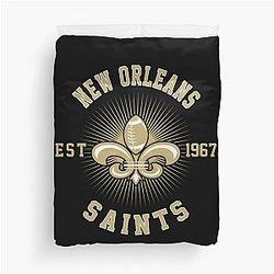 Art New Orleans Saints Duvet Cover