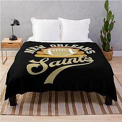 Art New Orleans Saints Throw Blanket