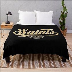 New Orleans Saints Throw Blanket