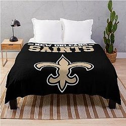 Art New Orleans Saints Throw Blanket