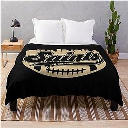 New Orleans Saints Throw Blanket