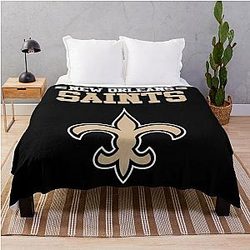Art New Orleans Saints Throw Blanket