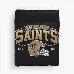 Art New Orleans Saints Duvet Cover