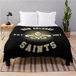 Art New Orleans Saints Throw Blanket