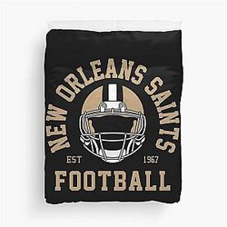 Art New Orleans Saints Duvet Cover