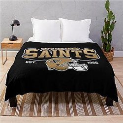 Art -  New Orleans Saints Throw Blanket