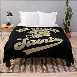 Art New Orleans Saints Throw Blanket