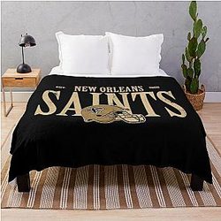 Art New Orleans Saints Throw Blanket