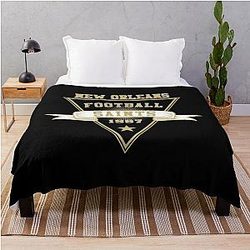 Art New Orleans Saints Throw Blanket