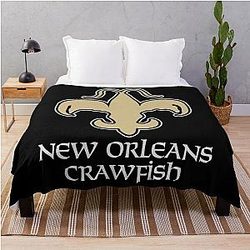 Art New Orleans Saints Throw Blanket