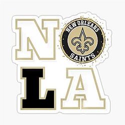 New Orleans Saints Sticker