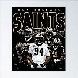 Art New Orleans Saints Poster