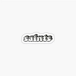 New Orleans Saints Groovy Sticker
