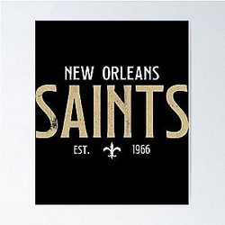 Art for New Orleans Saints Poster
