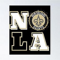Art New Orleans Saints Poster