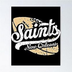 Art New Orleans Saints Poster