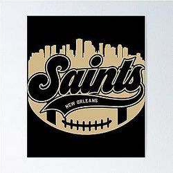 Art for New Orleans Saints Poster