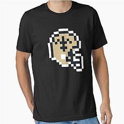 New Orleans Saints 8-bit Football Helmet Essential T-Shirt