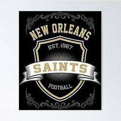 New Orleans Saints Poster