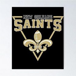 Art New Orleans Saints Poster