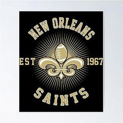 Art New Orleans Saints Poster