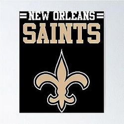 Art New Orleans Saints Poster