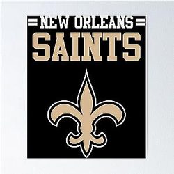 Art New Orleans Saints Poster