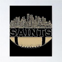 Art New Orleans Saints Poster