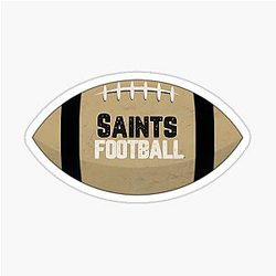 New Orleans Saints Football Sticker