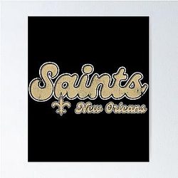 Art New Orleans Saints Poster