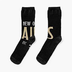 Art and New Orleans Saints Socks
