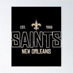 Art New Orleans Saints Poster