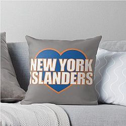 New York Islanders Throw Pillow