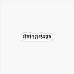New York Islanders Groovy Sticker
