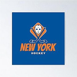 New York Islanders Hockey Poster
